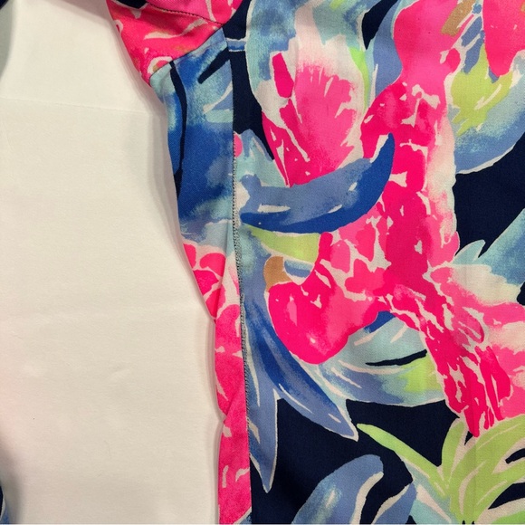 Lilly Pulitzer Madeira High Tide Pant - tropicolada, size 10 - Picture 10 of 13